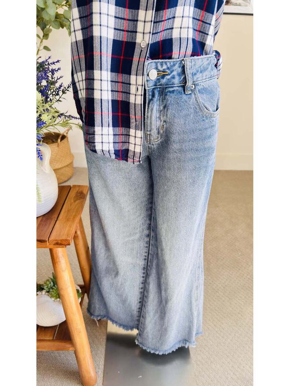 PacSun Low Rise Baggy Raw Hem Denim Jeans - Size 26